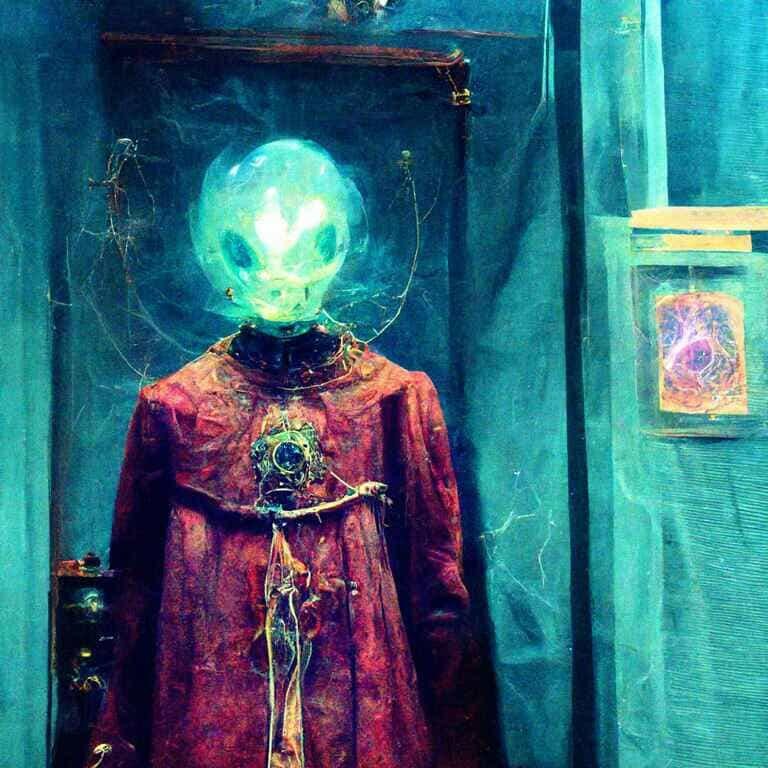 Equipped with intelligent fabric that bends light, our outfits keeps the data from our bodies as they dissolve to other universe.