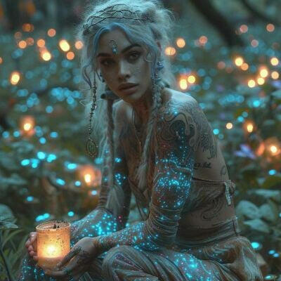 A protector of the forest, ensuring the balance between harvesters and the land’s magic.