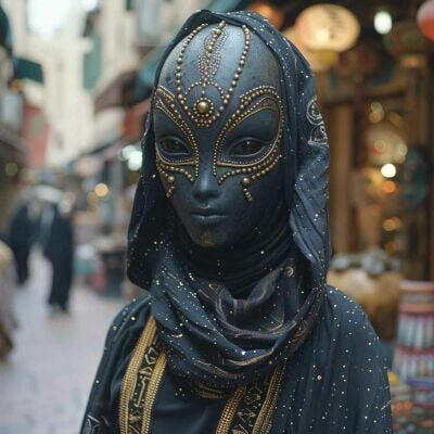 Nix, the Shadow Guide. A mysterious figure from a dimension of shadows. Helps visitors navigate the bazaar&#39;s confusing halls, labyrinths, and secret shortcuts.