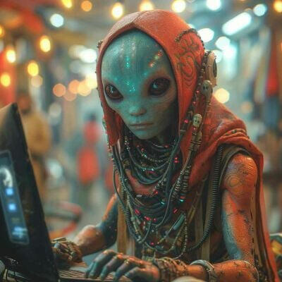 Xxyloxx, the information broker. A creature that trades secrets and valuable data from different dimensions, helping customers stay one step ahead.